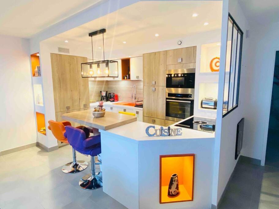 Apartmán Luxueux T3 Piscine Et Vue Somptueuse Sète Exteriér fotografie