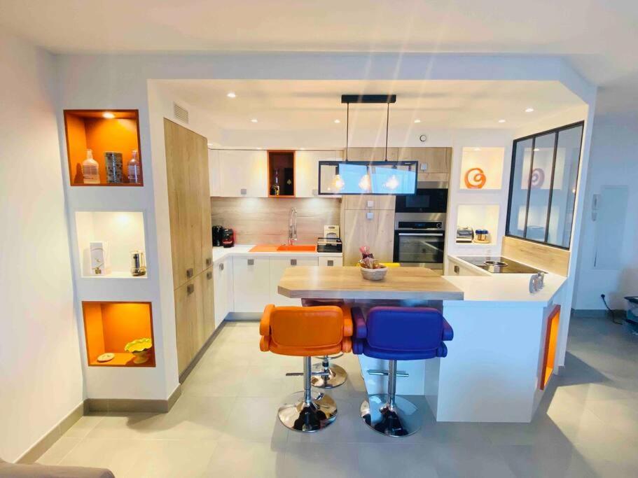 Apartmán Luxueux T3 Piscine Et Vue Somptueuse Sète Exteriér fotografie