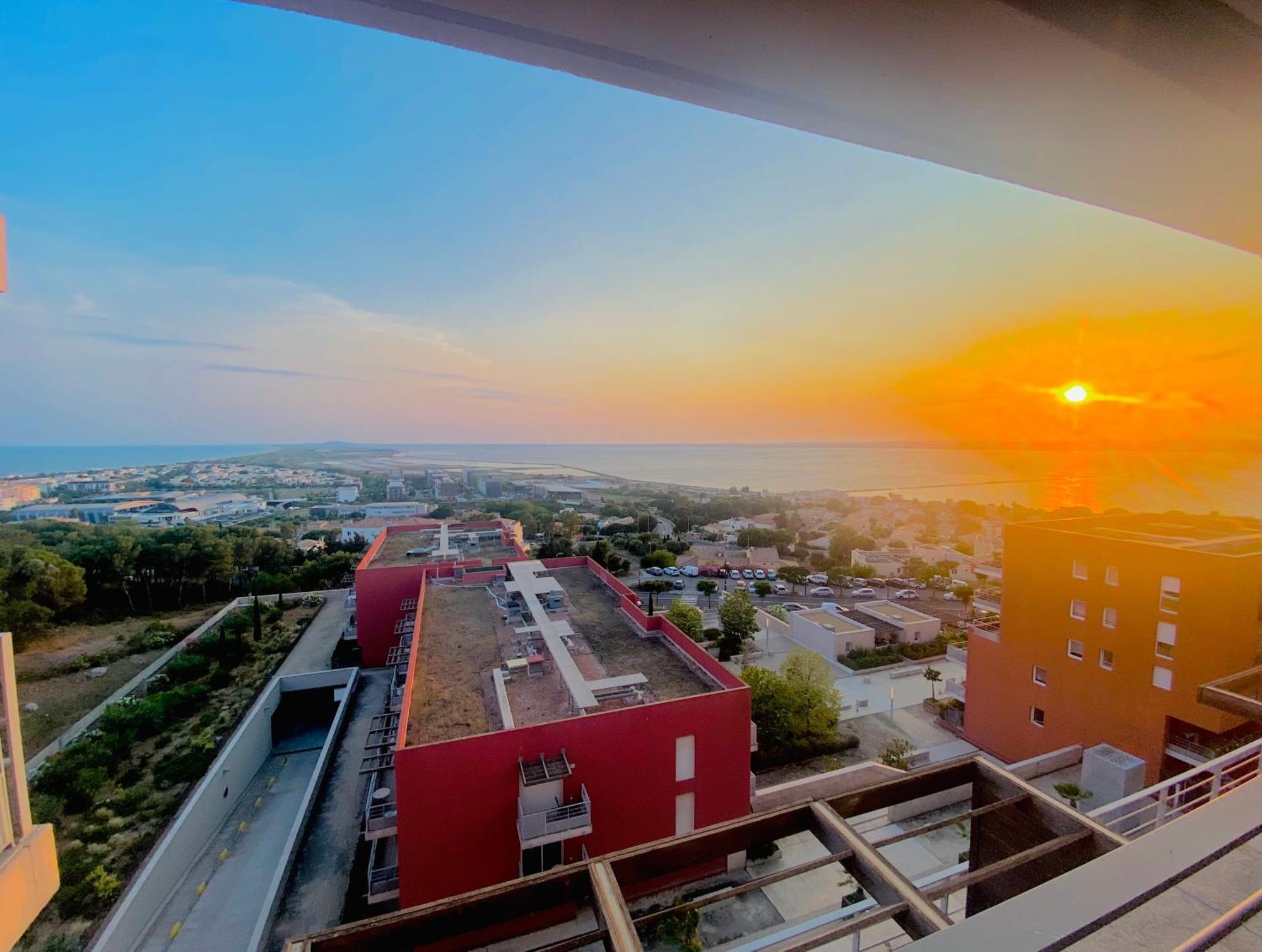 Apartmán Luxueux T3 Piscine Et Vue Somptueuse Sète Exteriér fotografie